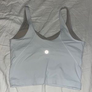 White Lululemon align tank